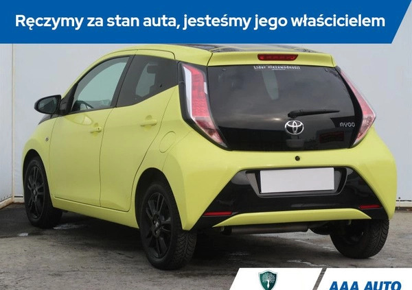 Toyota Aygo cena 39000 przebieg: 55839, rok produkcji 2016 z Międzybórz małe 191